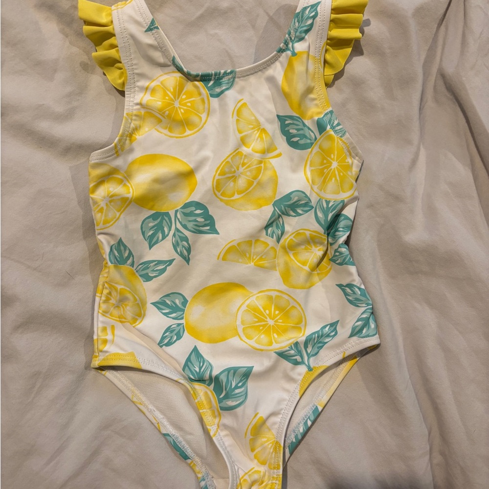 Tommy Bahama Yellow and White Swimsuit